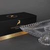 Homeware | Killarney Crystal Rectangular Footed Serving Plate