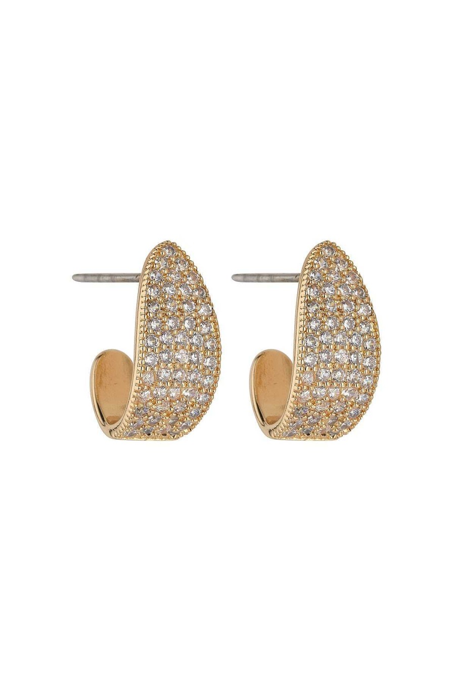 Boxed Gifts | Knight & Day Gold Mini Hoops