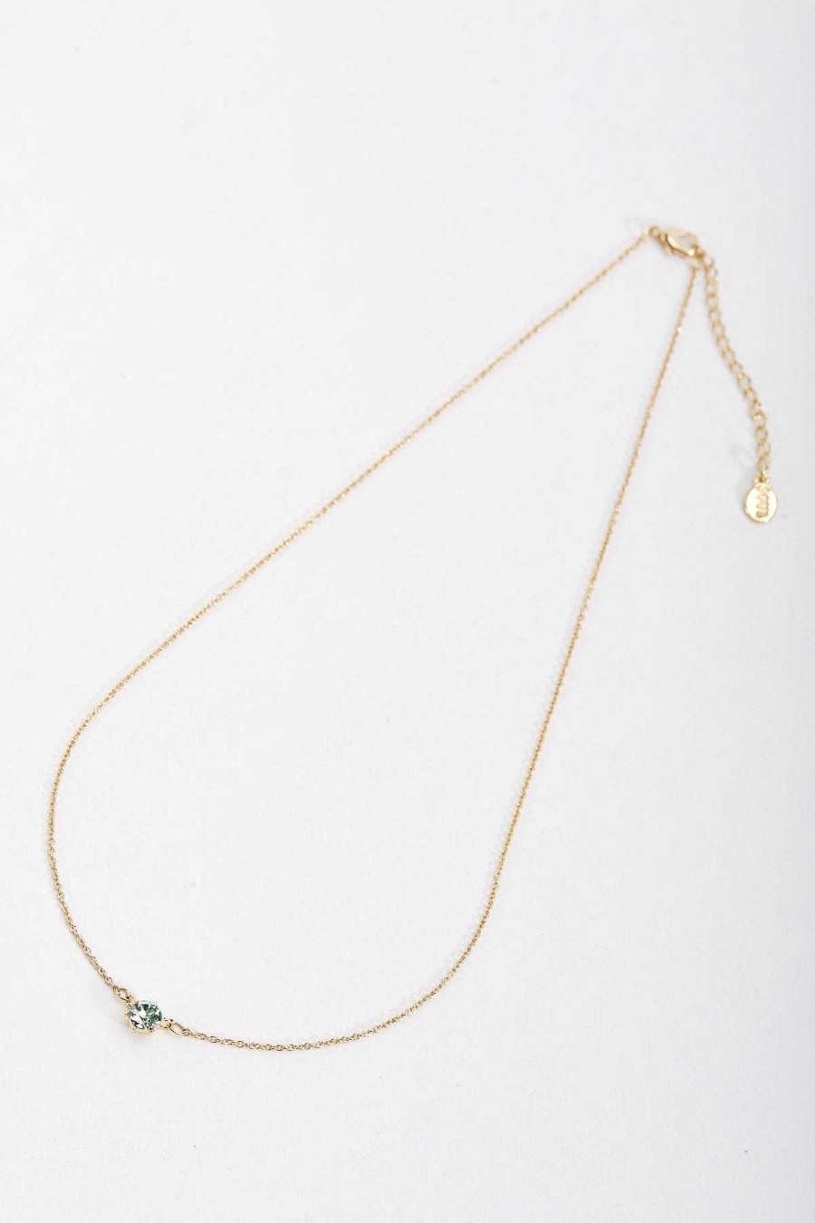 Boxed Gifts | Soul Jewellery Delicate Green Stone Necklace