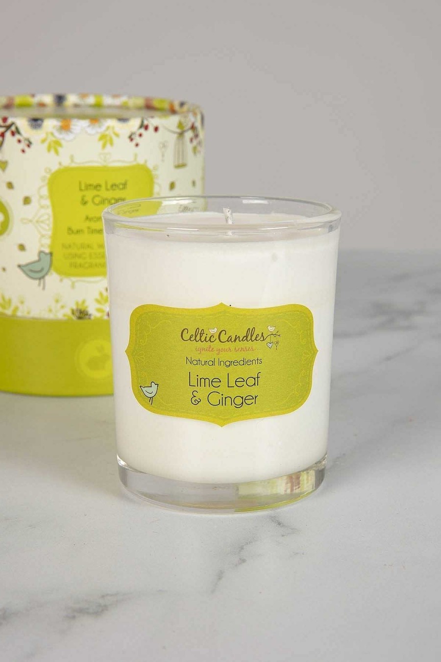 Homeware | Celtic Candles Lime Leaf And Ginger Aromapot Round Tumbler 20Cl