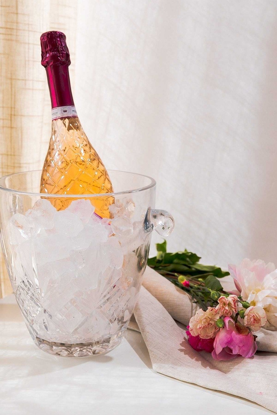 Homeware | Killarney Crystal Trinity Large Champagne Bucket