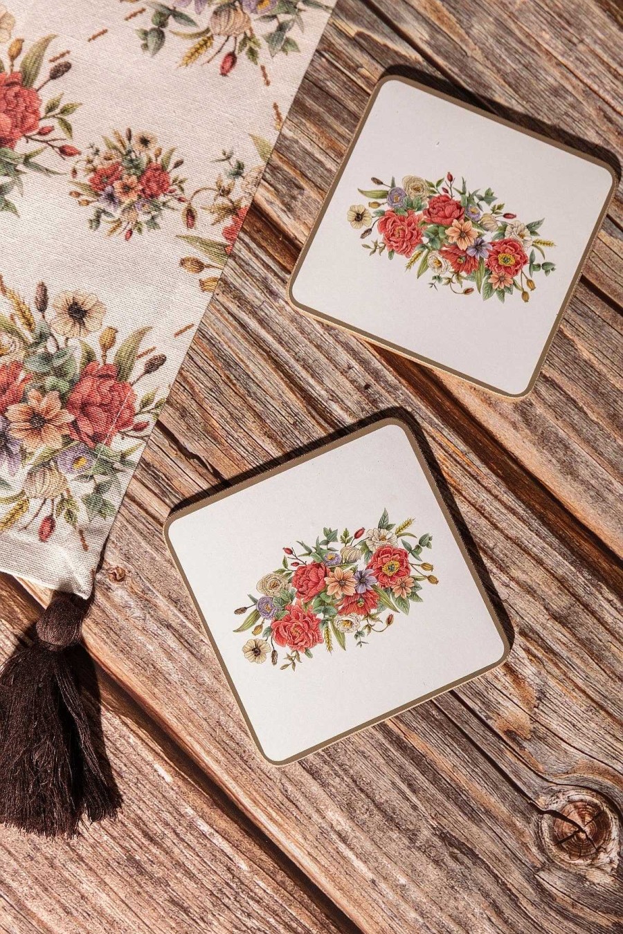 Homeware | Heritage Heritage Set Of 6 Coasters