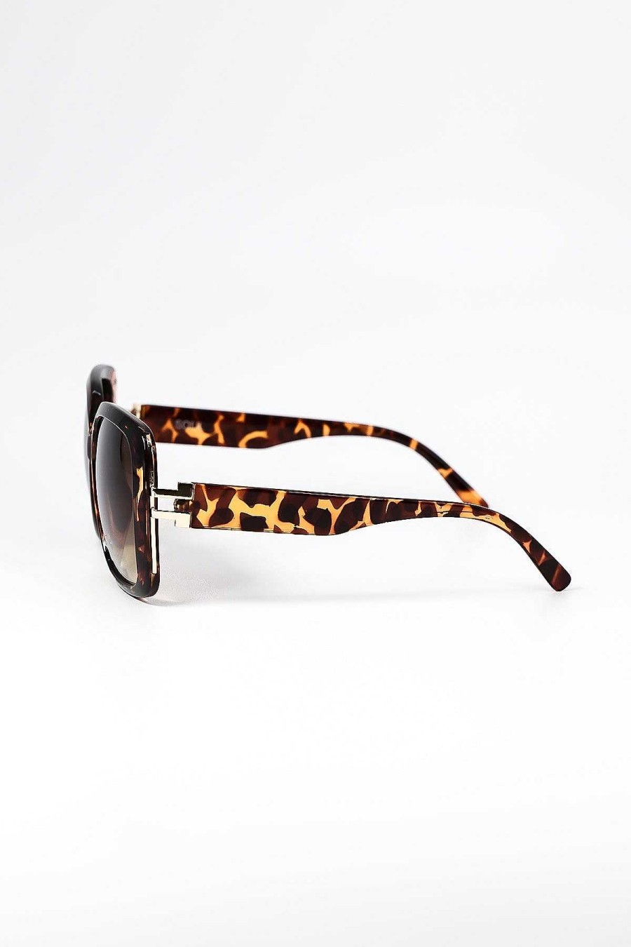 Sunglasses | SOUL Accessories Square Sunglasses In Brown