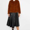 Coats & Jackets | J'aime la Vie Gigi Jacket In Brown