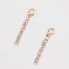 Earrings | Joularie Long Earrings In Gold