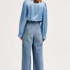 Jeans & Trousers | Cks Fashion Roda Wide Leg Denim Jeans