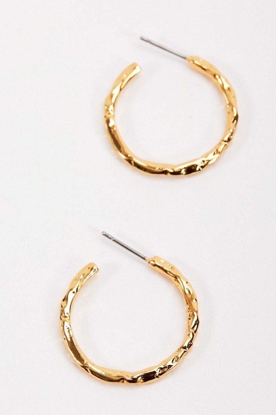 Boxed Gifts | Joularie Foil Open Hoop Earring