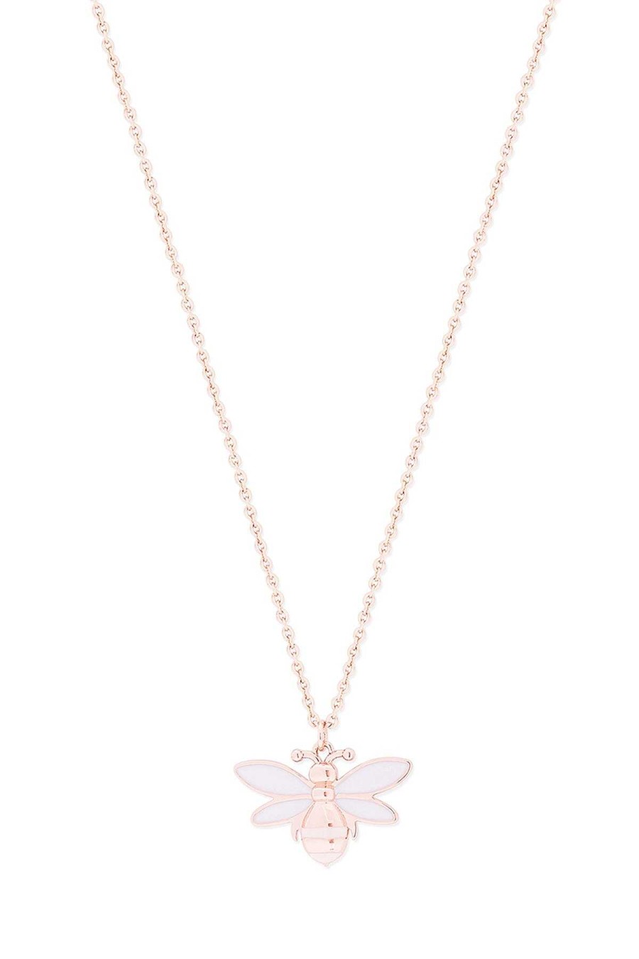 Her | Tipperary Crystal Jewellery Bee Pendant In Rose Gold