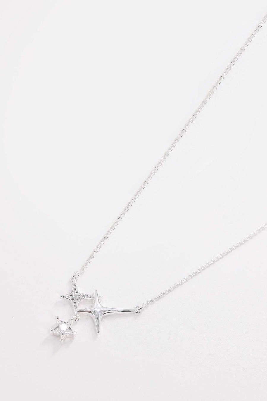 Teenager | Cherish Star Necklace In Silver