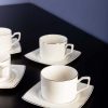 Homeware | Atticus & Stone Apollo Cup And Saucer Set Of 4