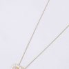 Necklaces | Joularie Interlocking Circle Necklace In Gold