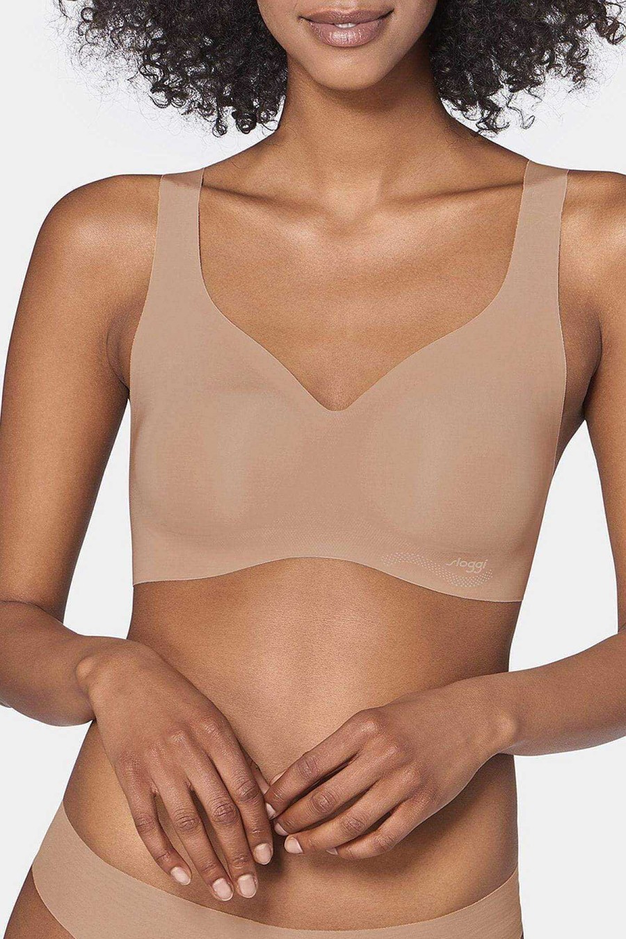 Lingerie | Sloggi Zero Feel Bralette In Cognac