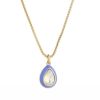 Necklaces | Knight & Day Purple Enamel And Opal Necklace