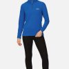 Hoodies & Sweatshirts | Regatta Women'S Sweethart Lightweight Half-Zip Fleece In Olympian Blue