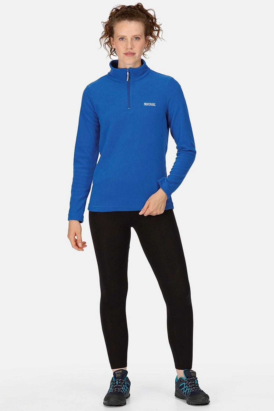 Hoodies & Sweatshirts | Regatta Women'S Sweethart Lightweight Half-Zip Fleece In Olympian Blue