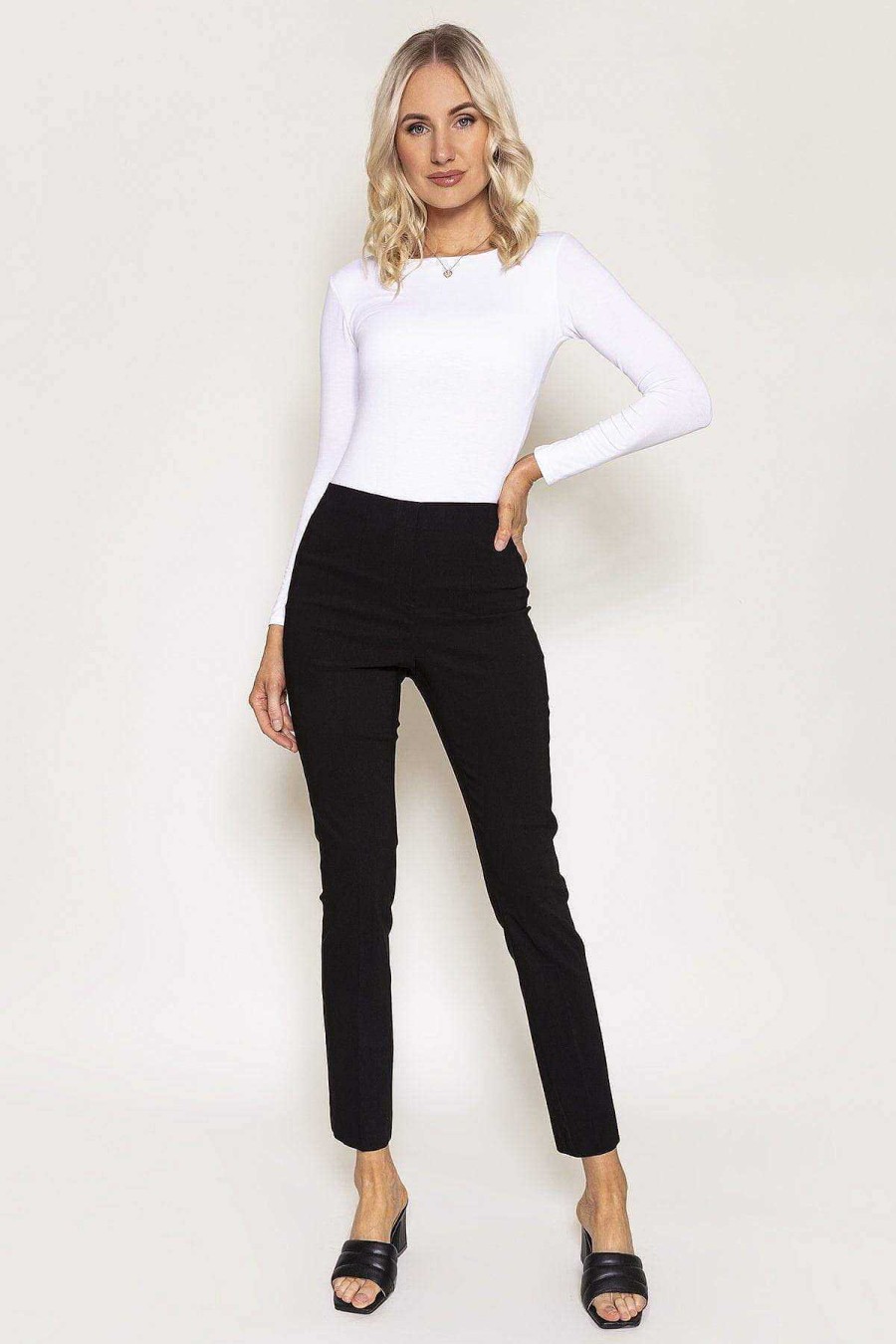 Jeans & Trousers | J'aime la Vie Lize Trousers In Black