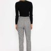 Jeans & Trousers | Rowen Avenue Button Detail Tailored Pant In Check Print