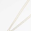 Necklaces | Soul Jewellery Dual Chain Necklace In Gold