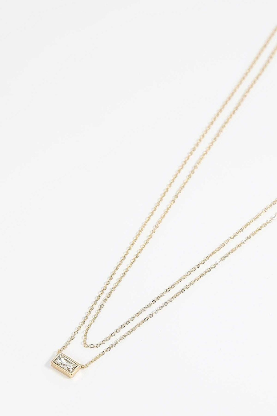 Necklaces | Soul Jewellery Dual Chain Necklace In Gold