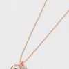 Jewellery | Cherish H Initial Necklace In Rose Gold