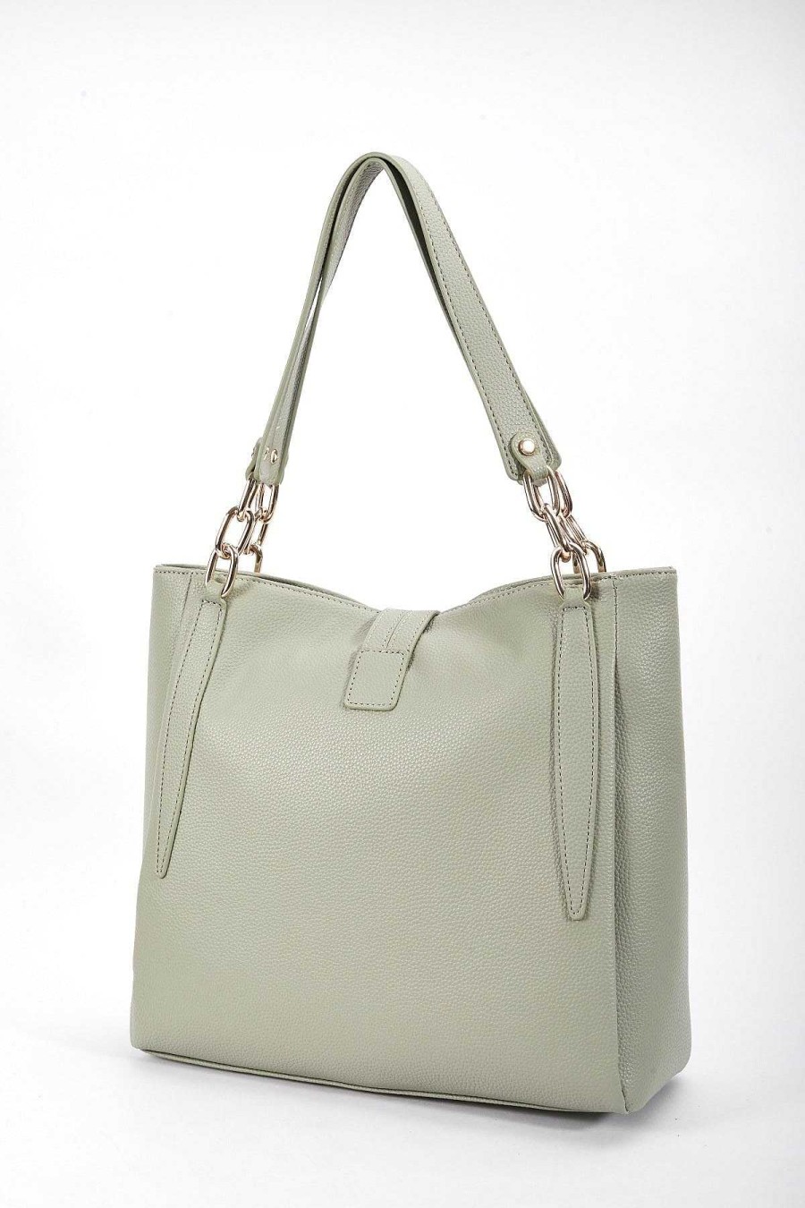 Accessories | SOUL Accessories Chain Detail Tote In Sage Green