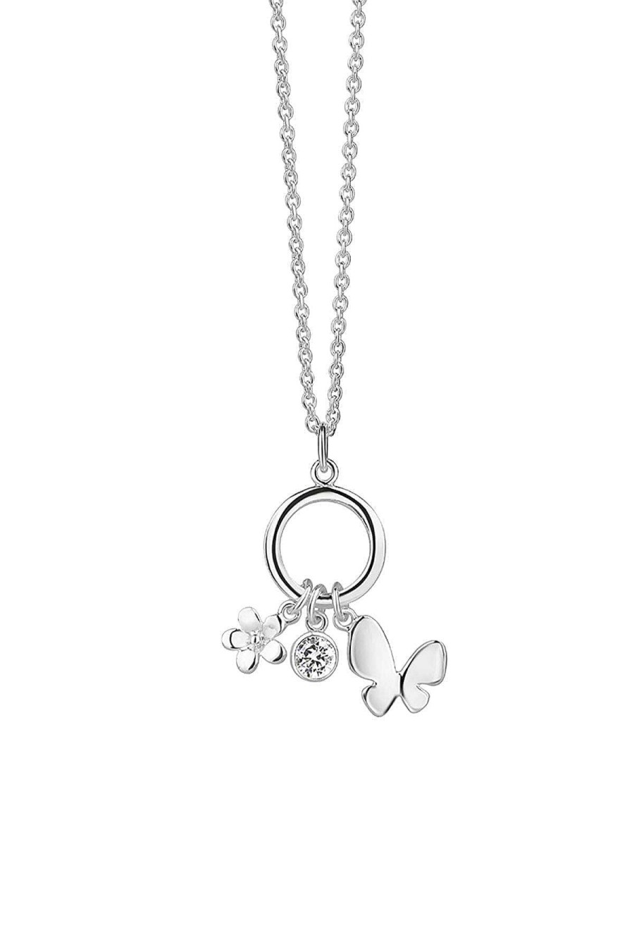 Kids | Newbridge Silverware Jewellery Silver Butterfly Charm Pendant