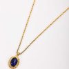 Boxed Gifts | Joularie Blue Stone Necklace