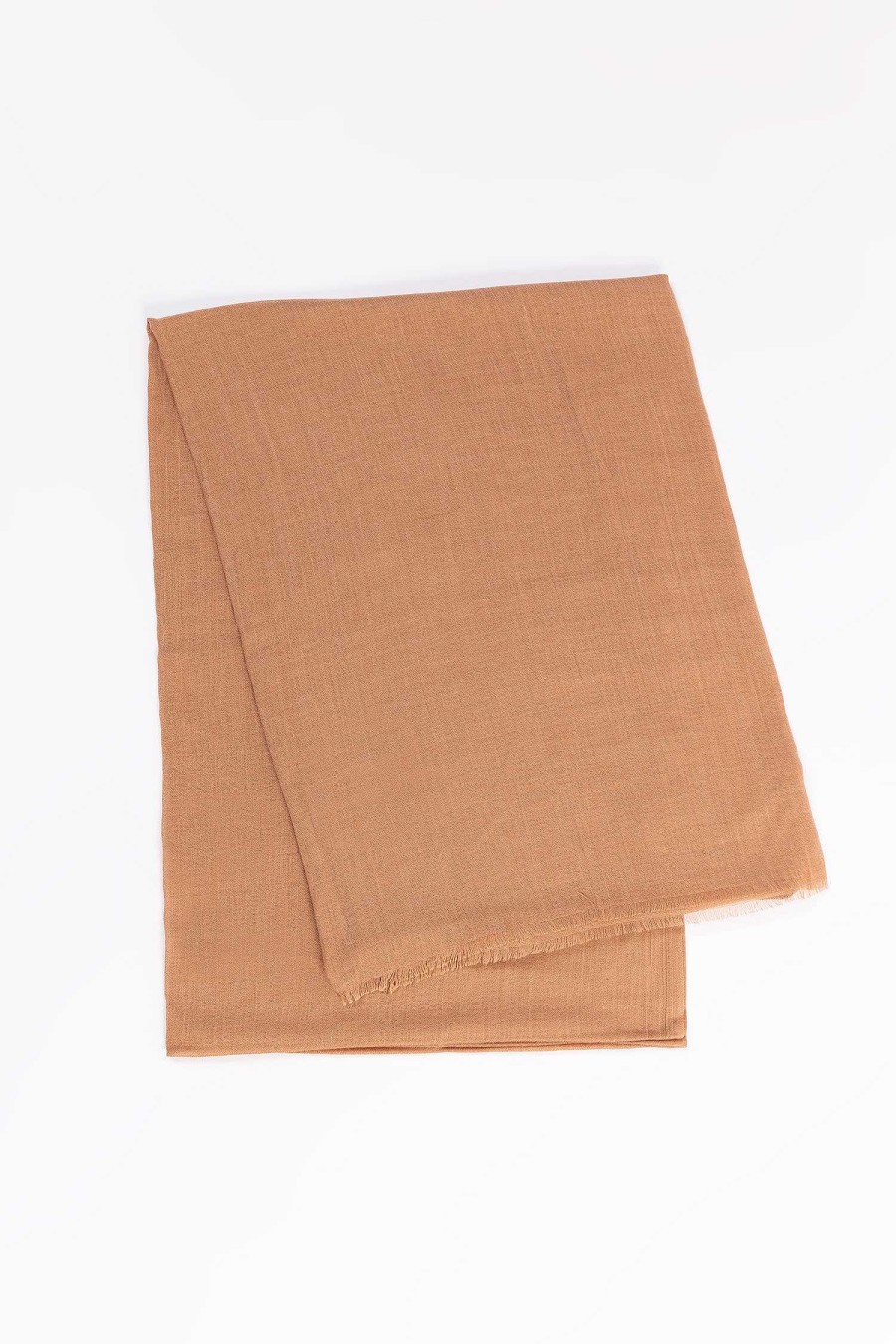 Accessories | Pala D'oro Accessories Plain Scarf In Camel