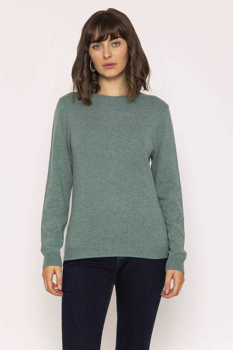 Jumpers & Cardigans | Rowen Avenue 100% Cashmere Knit In Sage