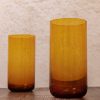 Homeware | Heritage Amber Glass Hiball Set Of 2