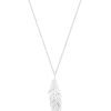 Necklaces | Tipperary Crystal Jewellery Feather Pendant In Silver