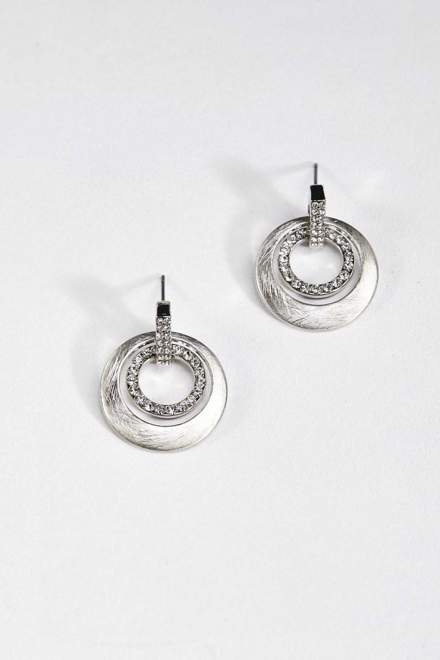 Boxed Gifts | Soul Jewellery Double Ring Silver Earrings