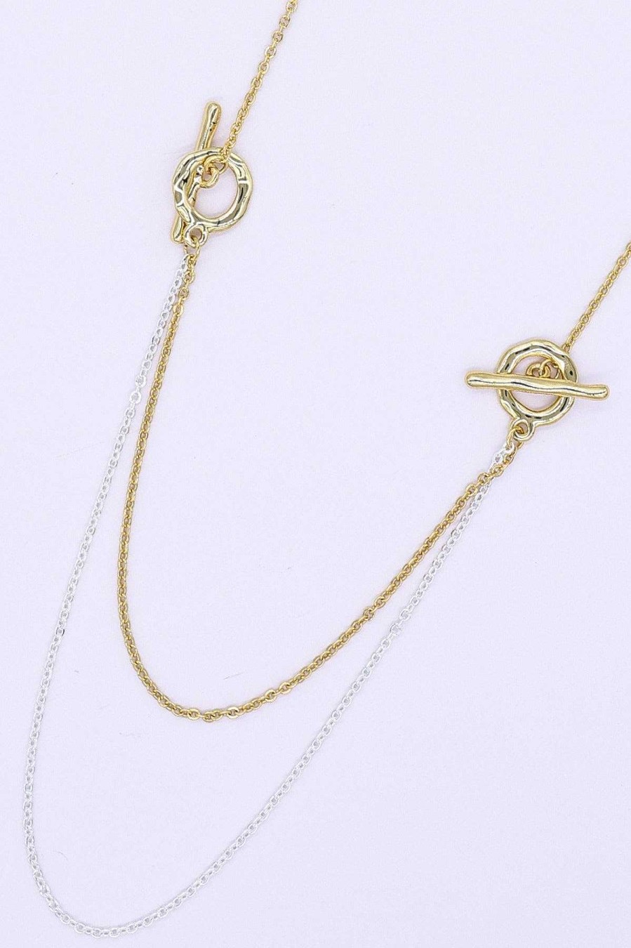 Necklaces | Joularie Double Strand Necklace