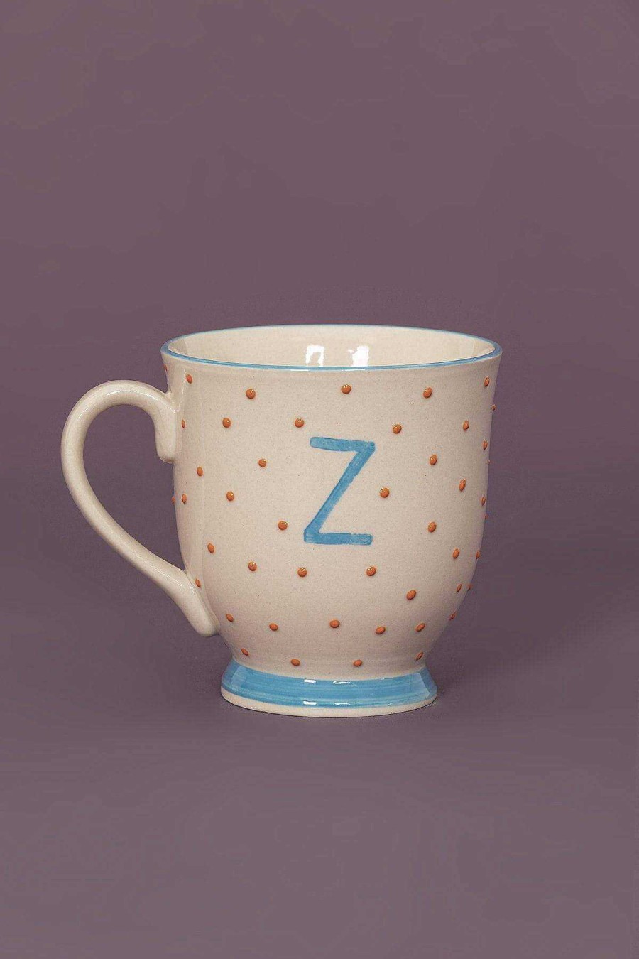 Homeware | Eclectic Alphabet Mug Dot Z