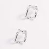 Earrings | Soul Jewellery Rhombus Earrings In Silver