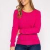 Jumpers & Cardigans | Rowen Avenue Crew Neck Cashmilon Knit In Pink