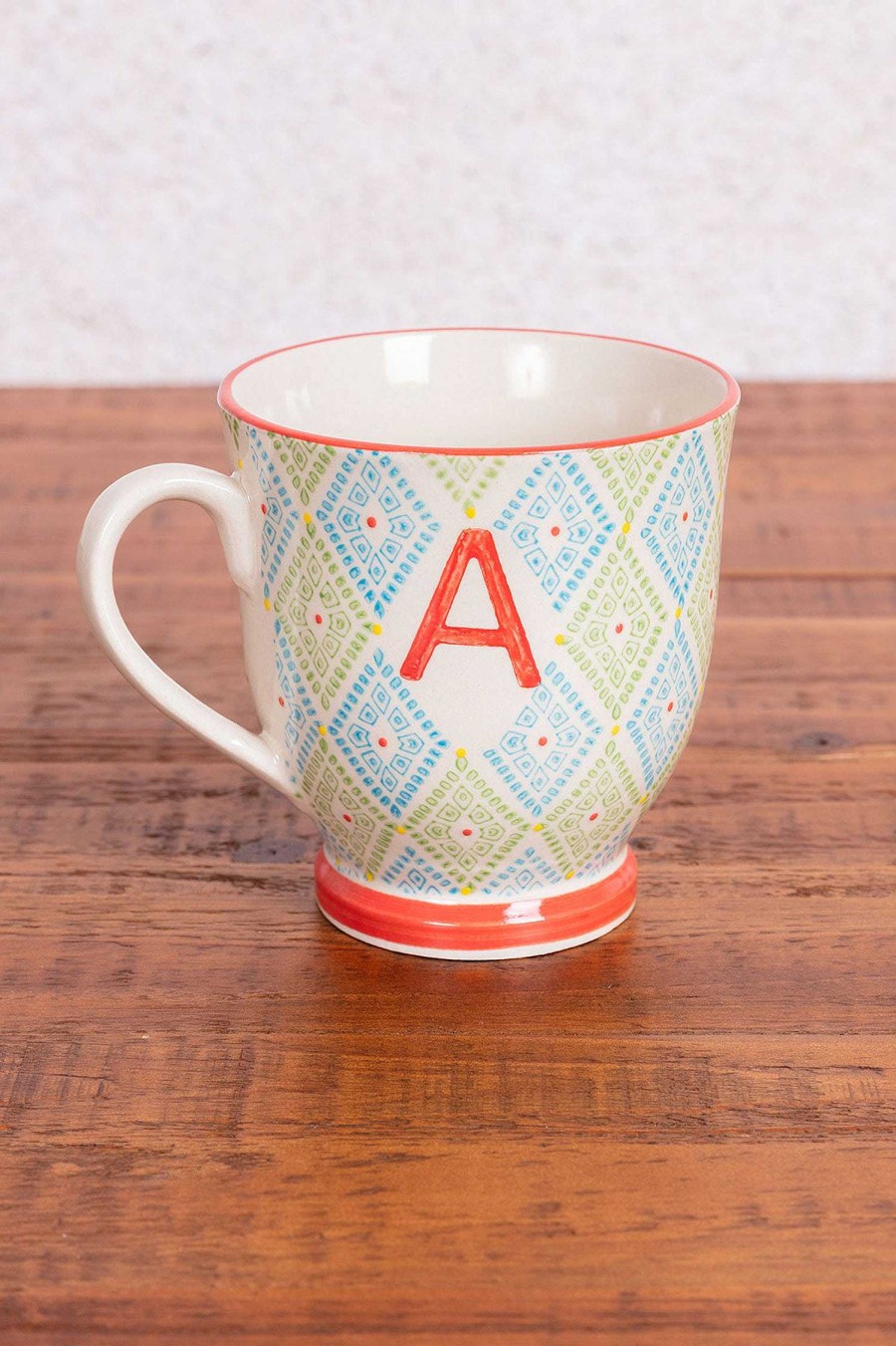 Homeware | Eclectic Eclectic Alphabet Mug A