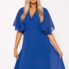 Sale Dresses | Rowen Avenue Cobalt Angel Sleeve Dress