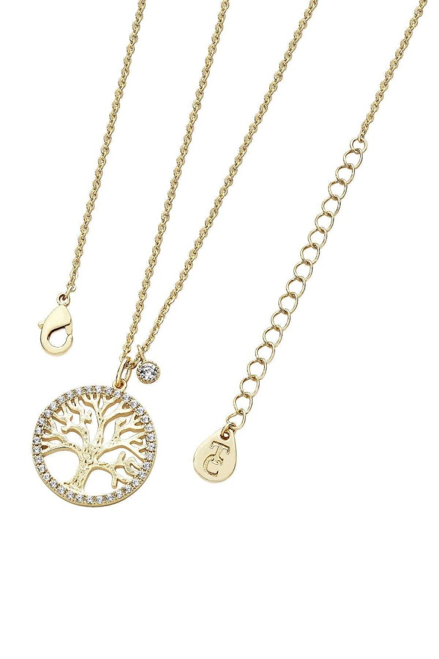 Boxed Gifts | Tipperary Crystal Jewellery Tree Of Life Necklace