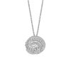 Boxed Gifts | Newbridge Silverware Jewellery Twist Pendant With Clear Stones