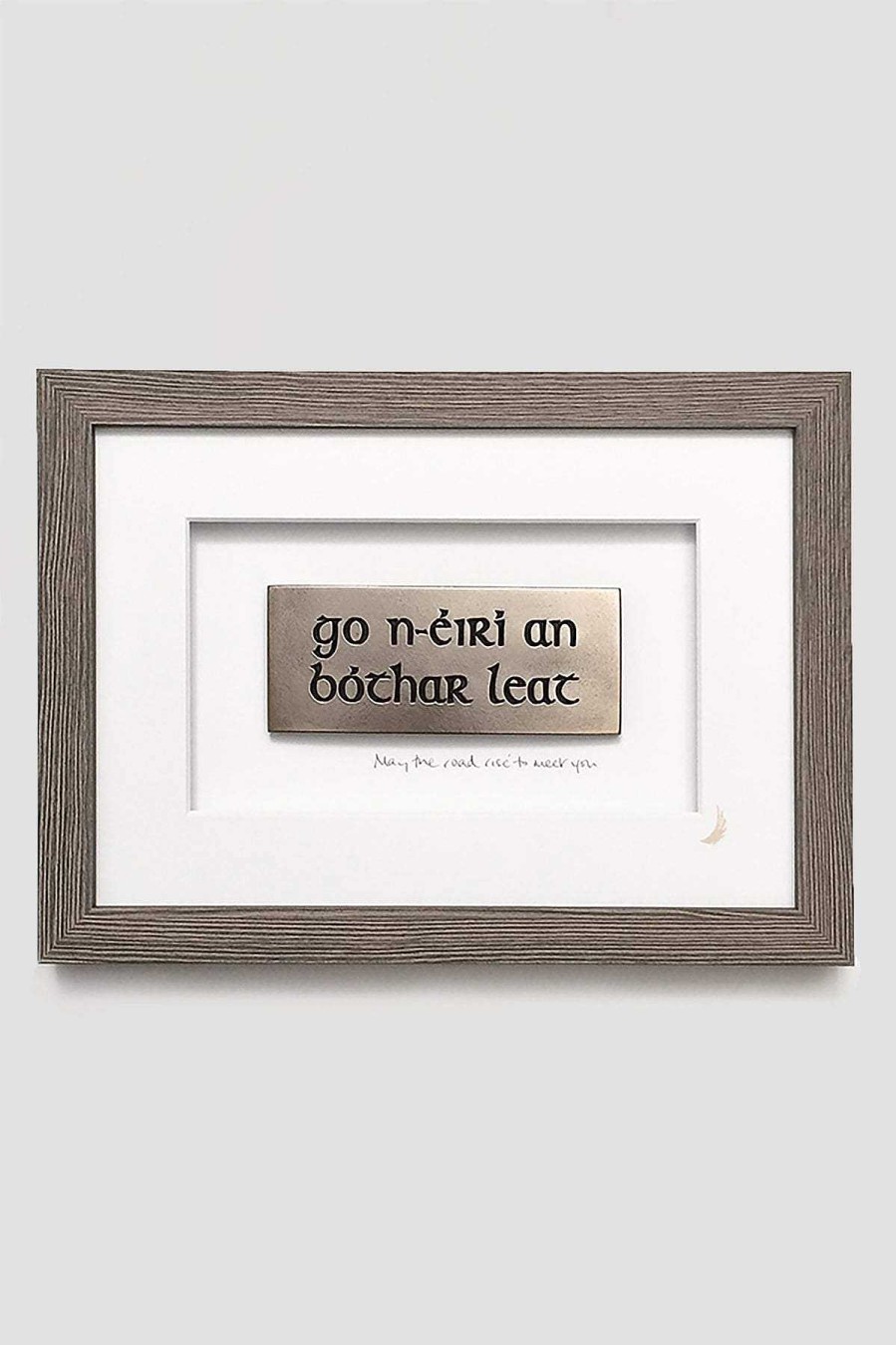 Homeware | Wild Goose Go N-Eiri An Bothar Leat Wall Art