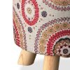 Homeware | Carraig Donn HOME Circle Pattern Footstool