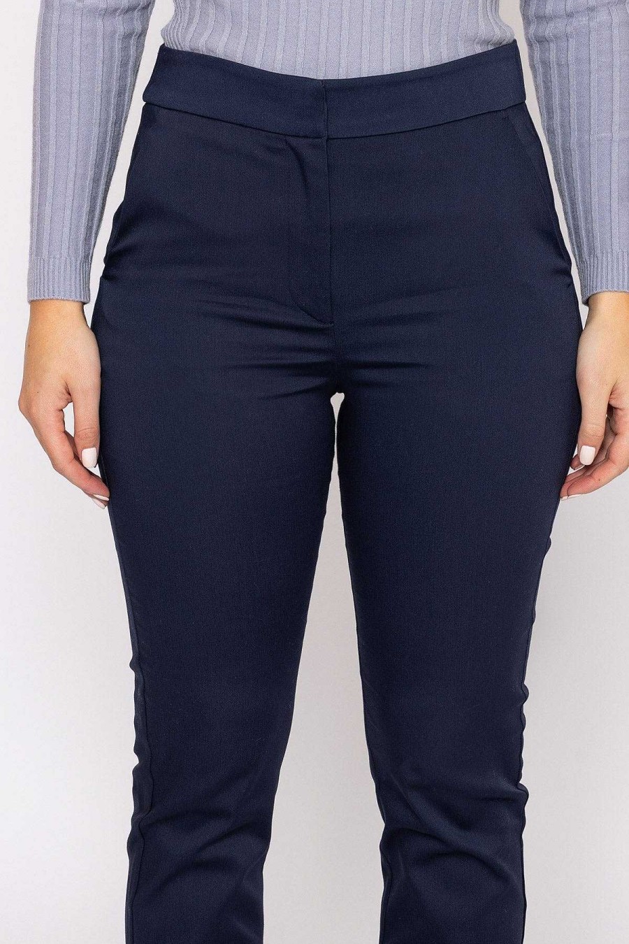 Jeans & Trousers | Kelly & Grace Weekend Chino Pant In Navy