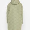 Coats & Jackets | J'aime la Vie Sage Green Long Line Hooded Coat