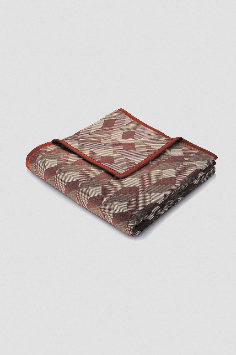 Homeware | Biederlack Copper Geometric Throw