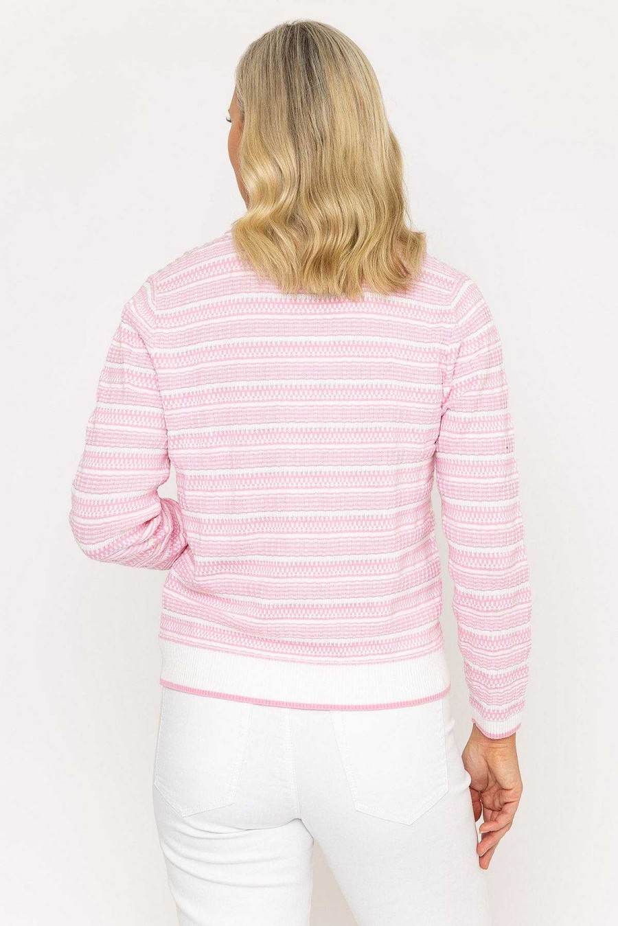 Jumpers & Cardigans | Voulez Vous Collar Cardigan In Pink