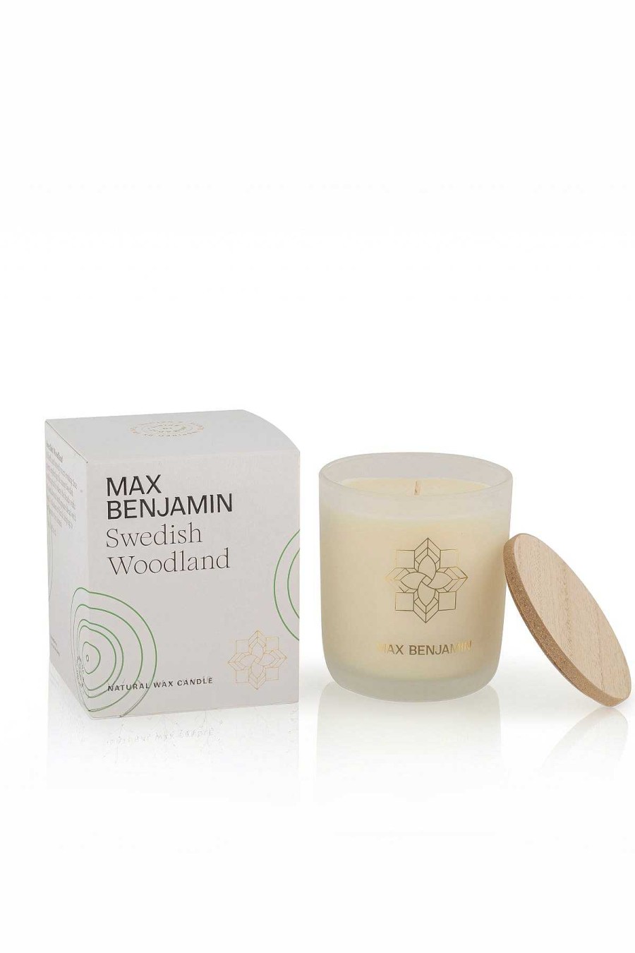 Homeware | Max Benjamin Swedish Woodland Natural Wax Candle