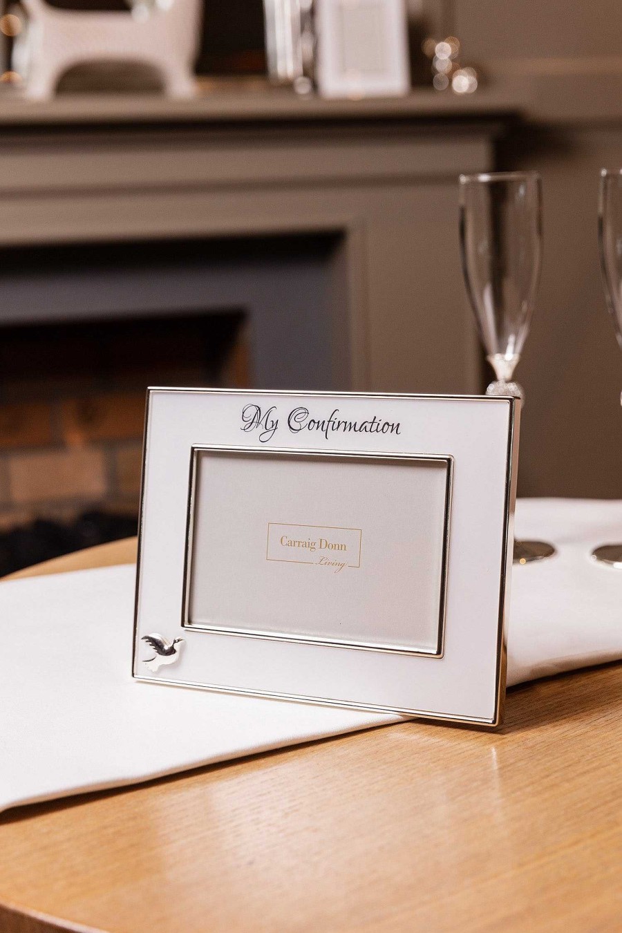 Homeware | Carraig Donn Living Silver Confirmation Frame