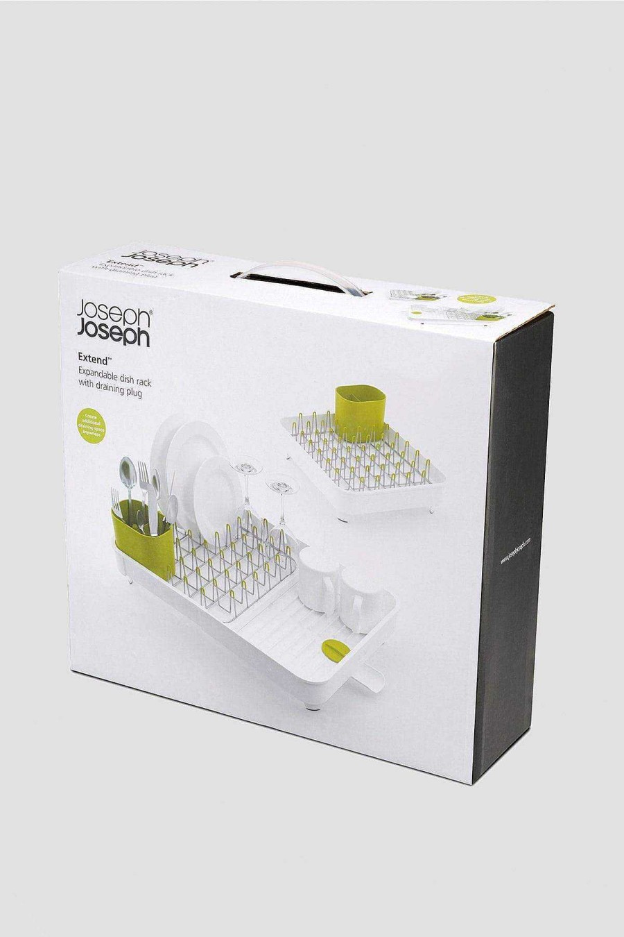 Homeware | Joseph Joseph Extendable Dish Rack In White