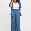 Jeans & Trousers | Simple Wish Wide Leg Jeans In Denim